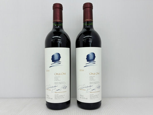 未開栓 OPUS ONE オーパスワン 2019 赤 ワイン 750ml 2本
