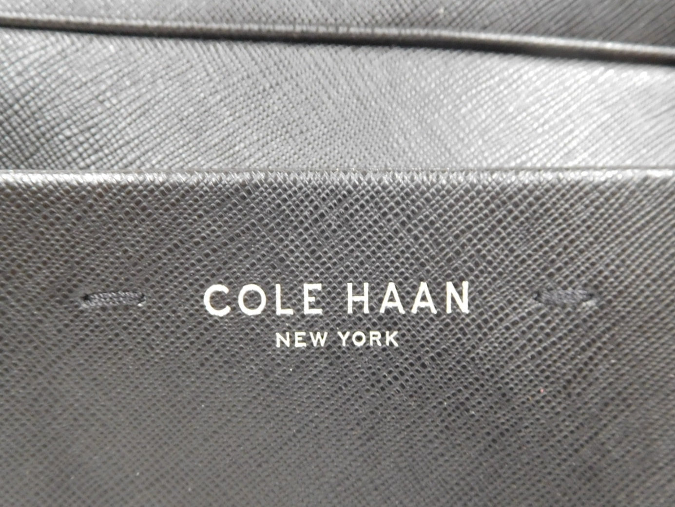 COLE HAAN コールハーン スローン カメラバッグ F12518 ブラック 中古囗T巛