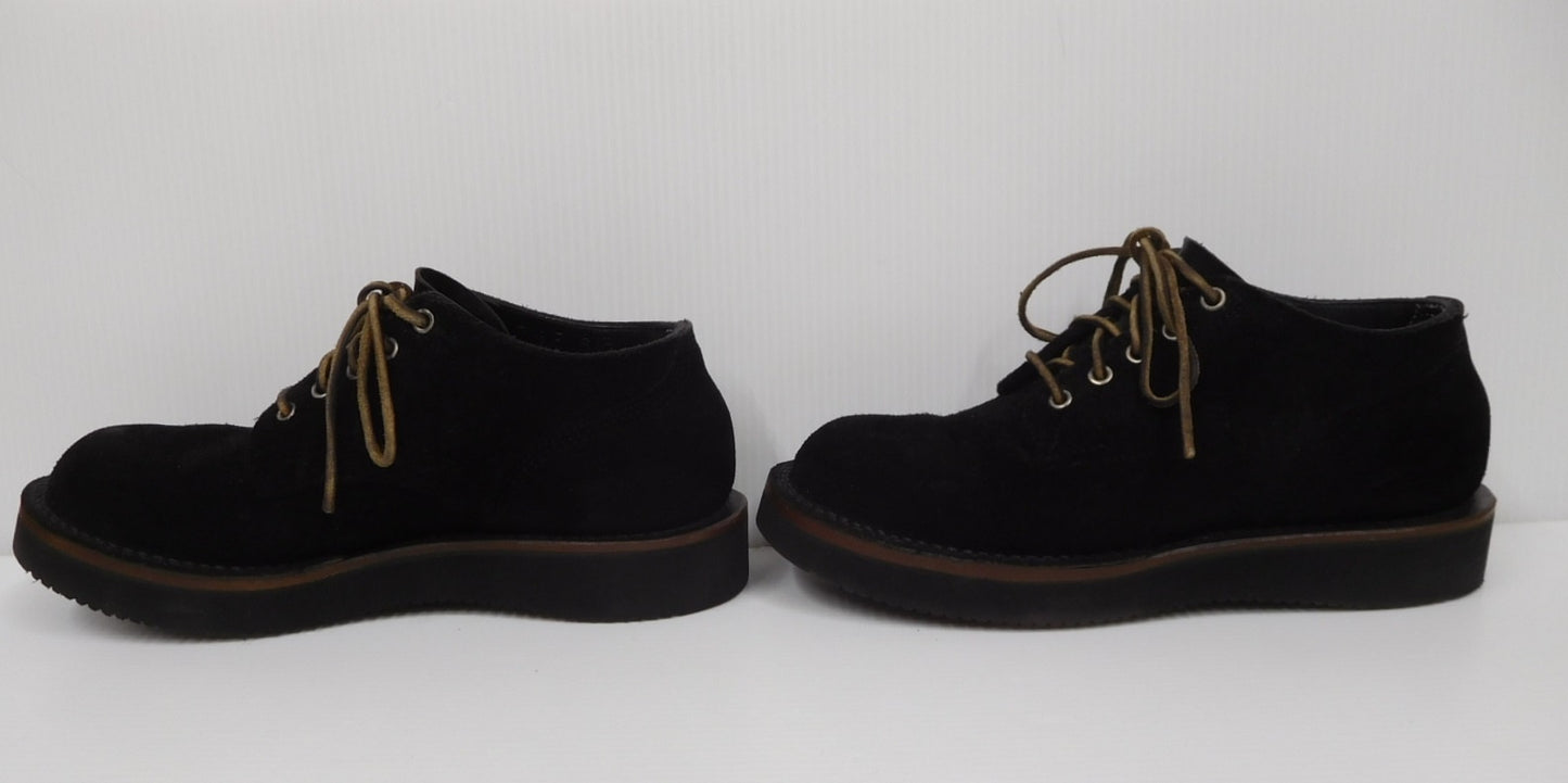NEPENTHES ネペンテス HATHORN ハソーン オックスフォード ワークブーツ USA製 ブラック size:7 1/2 中古囗T巛