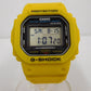 【美品】CASIO カシオ G-SHOCK DWE-5600R-9JR イエロー 5600シリーズ  生産終了 本体のみ 中古囗T巛