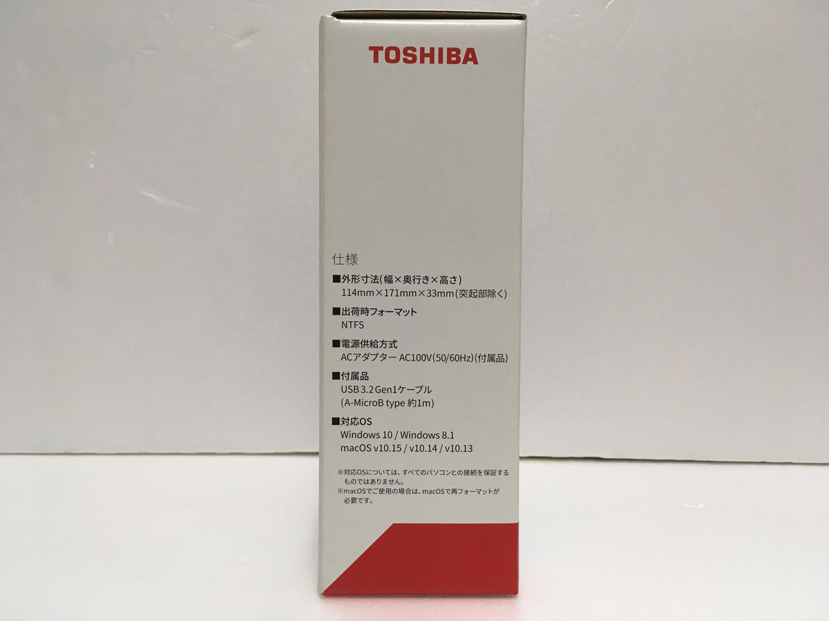 ※送料無料※ TOSHIBA 外付けハードディスク Canvio Desktop 6.0TB HD-TDA6U3-B 未開封 囗G