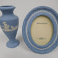 送料無料 WEDGWOOD ジャスパー 花瓶 フォトフレーム 囗T巛