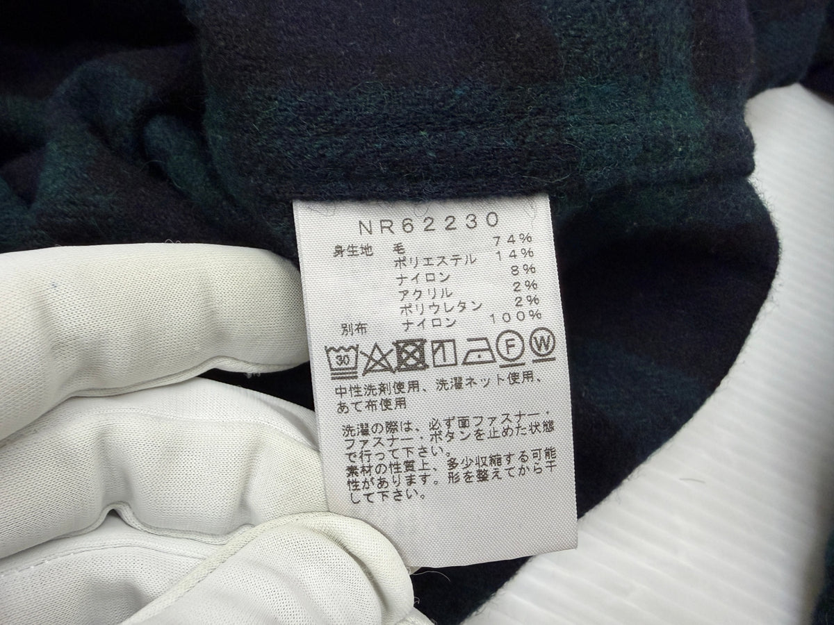 ノースフェイス NR62230 ブラッシュウッドウールシャツ サイズXL THE NORTH FACE