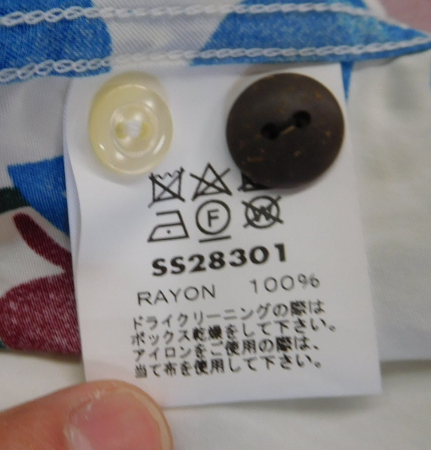 SUNSURF サンサーフ 長袖アロハシャツ 東洋エンタープライズ レーヨン100％ SS28301  日本製  size:M囗T巛