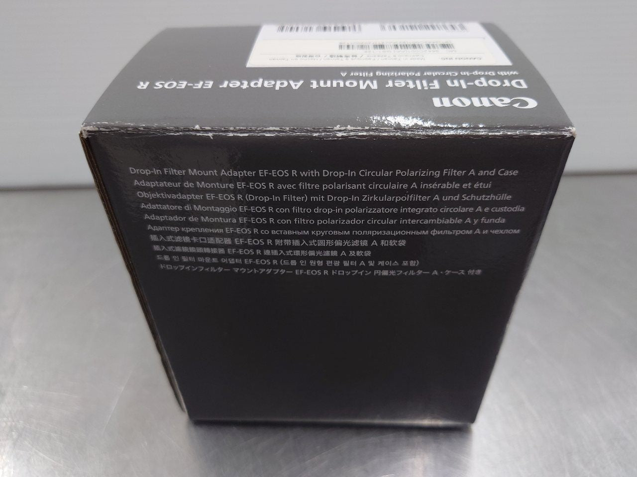 Canon　キャノン　ドロップインフィルターマウントアダプター　EF-EOS R　中古品　囗T巛