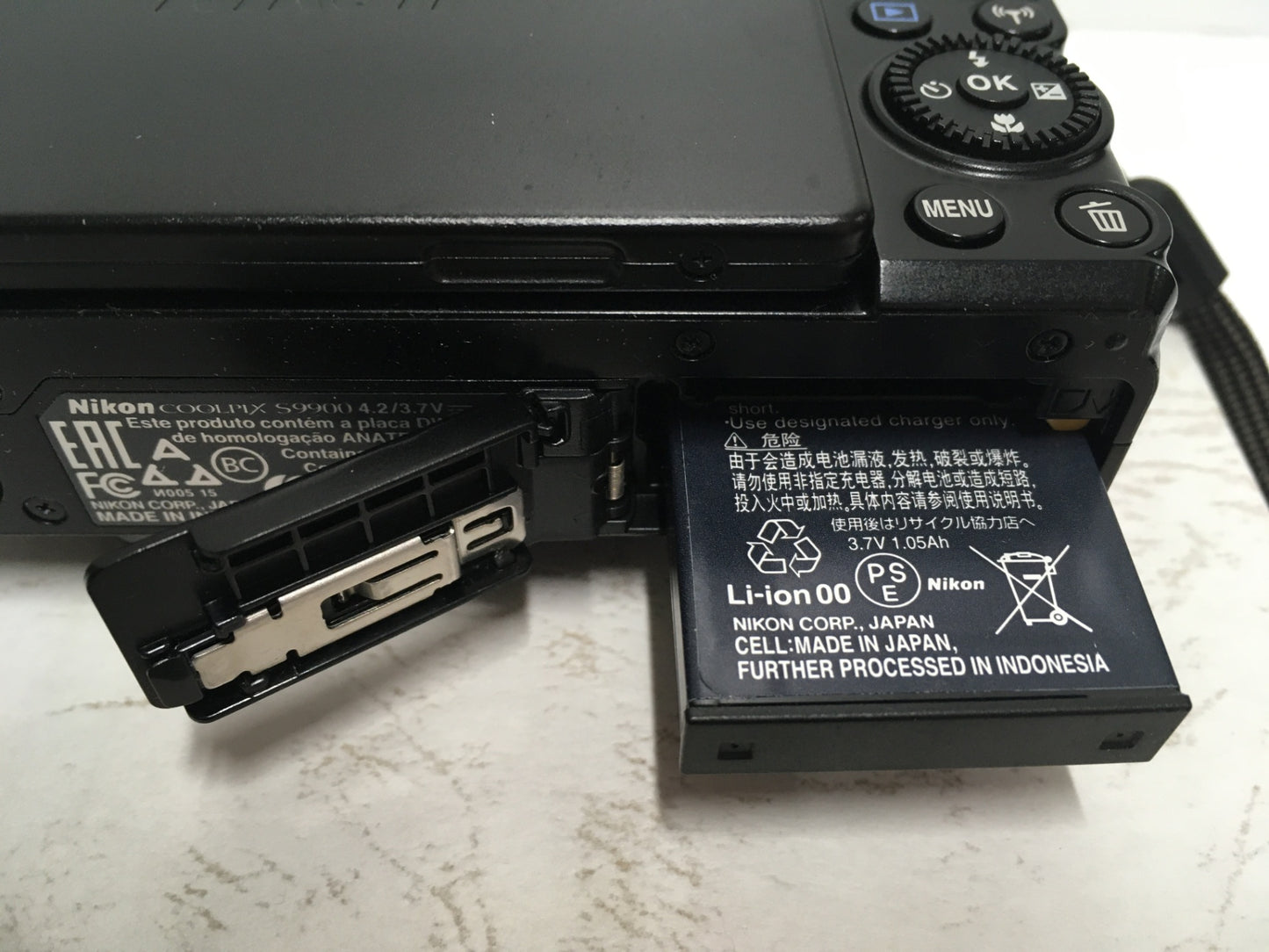 ※送料無料※ Nikon COOLPIX S9900 デジタルカメラ ブラック ジャンク品 囗G