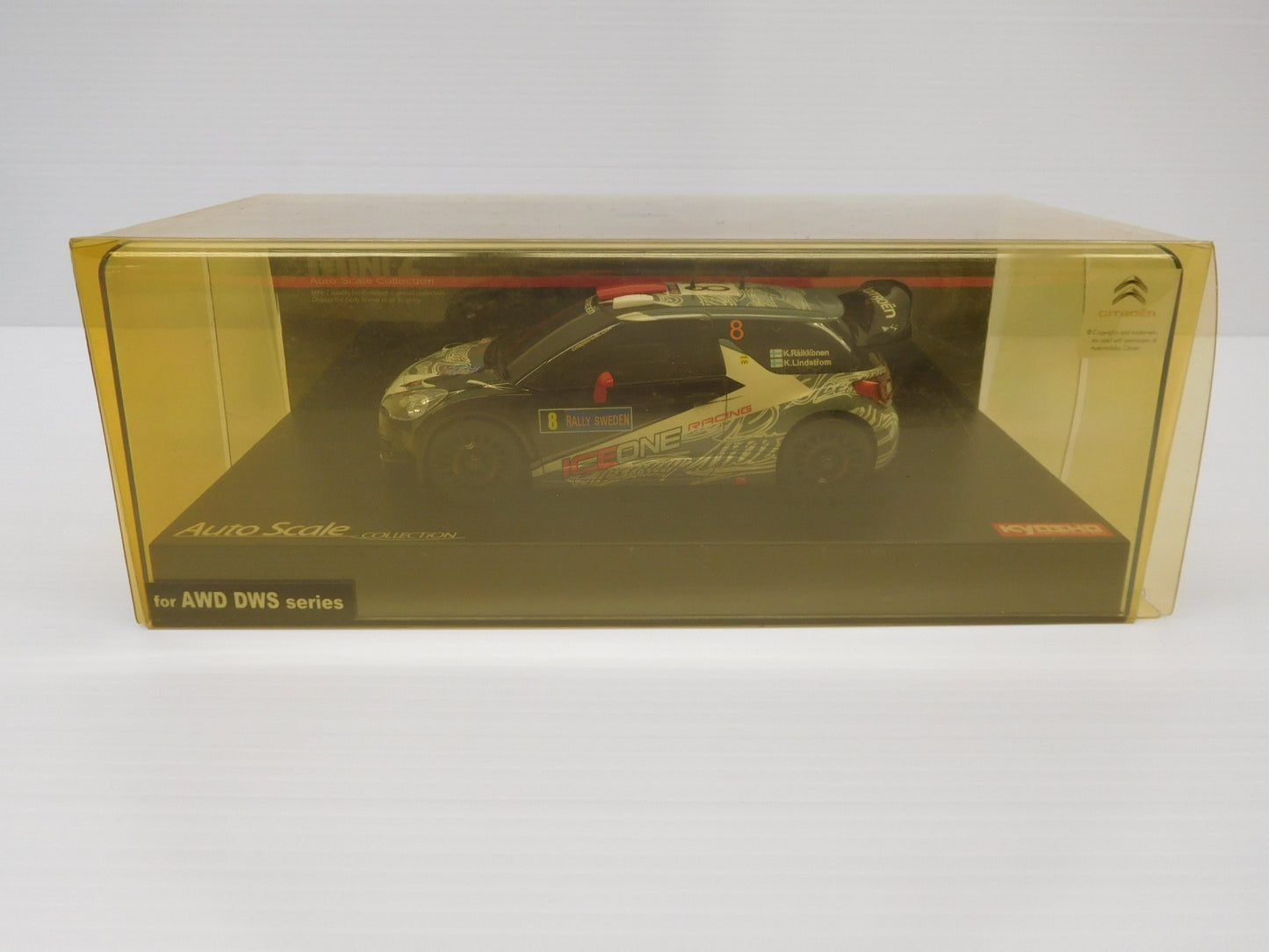 送料無料 京商 シトロエン オートスケールコレクション DS3 WRC 2011 MZP420KR キミ・ライコネン囗T巛