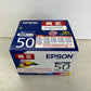 未開封 EPSON 純正 インクカートリッジ IC6CL50A2 6色パック