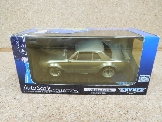 送料無料 SKY NET オートスケールコレクション シャコタンブギ ジュンちゃんのハコスカ(シルバー) 囗T巛