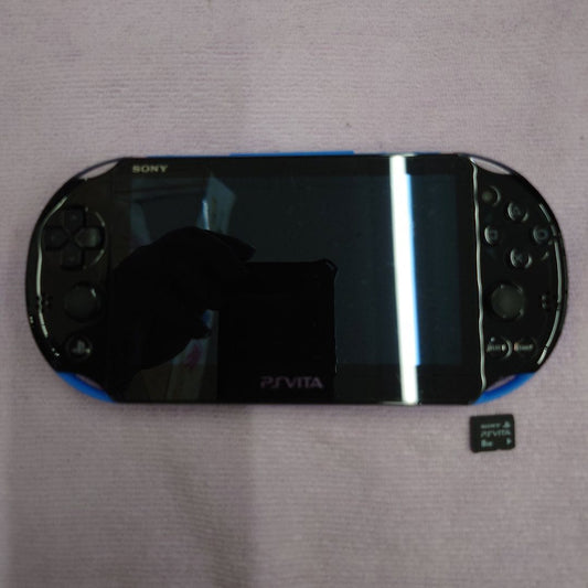 SONY　ソニー　PSVITA　ブルー／ブラック　PCH2000　囗T巛