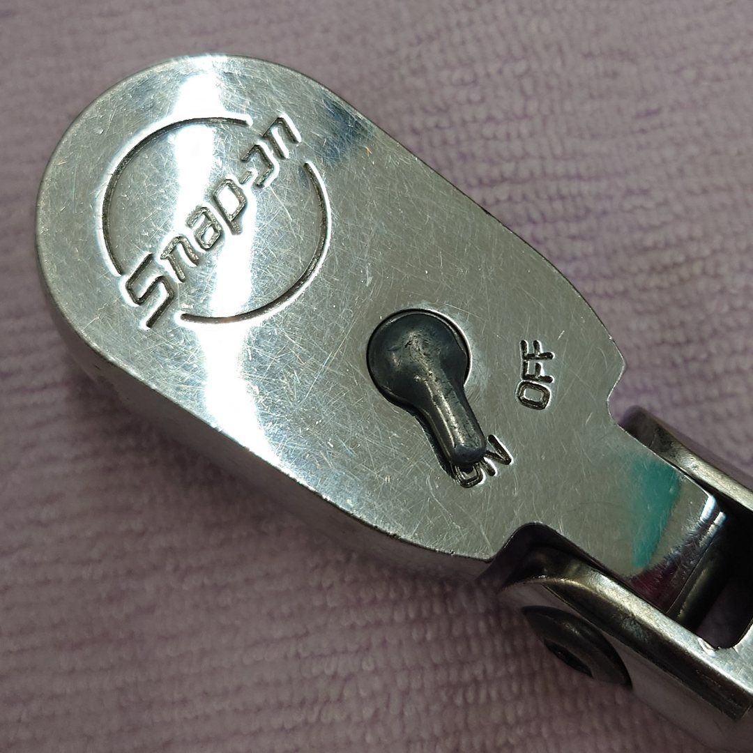 Snap-on スナップオン　フレックスヘッドラチェットハンドル　FHLFD80　囗T巛