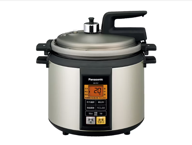 ※送料無料※ Panasonic マイコン電気圧力鍋 SR-P37-N ノーブルシャンパン 2018年製 未使用 囗G