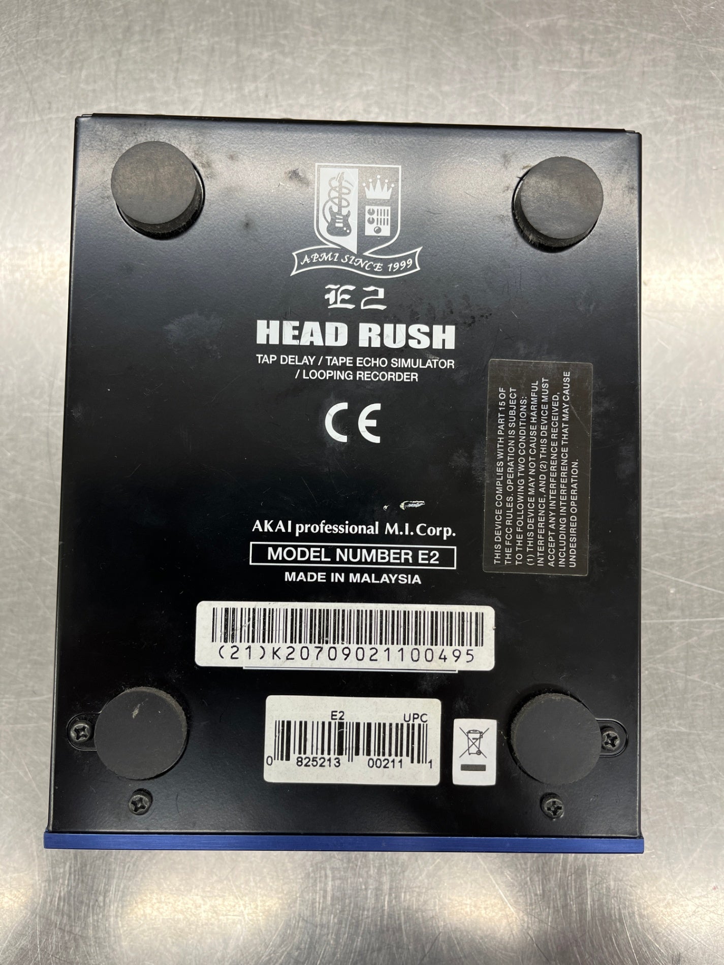 ジャンク AKAI HEAD RUSH E2 ディレイ