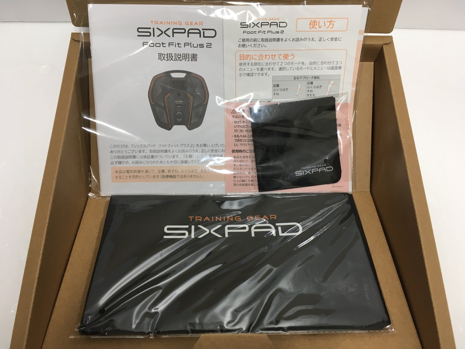 送料無料※ MTG SIXPAD シックスパッド フットフィットプラス2 未使用