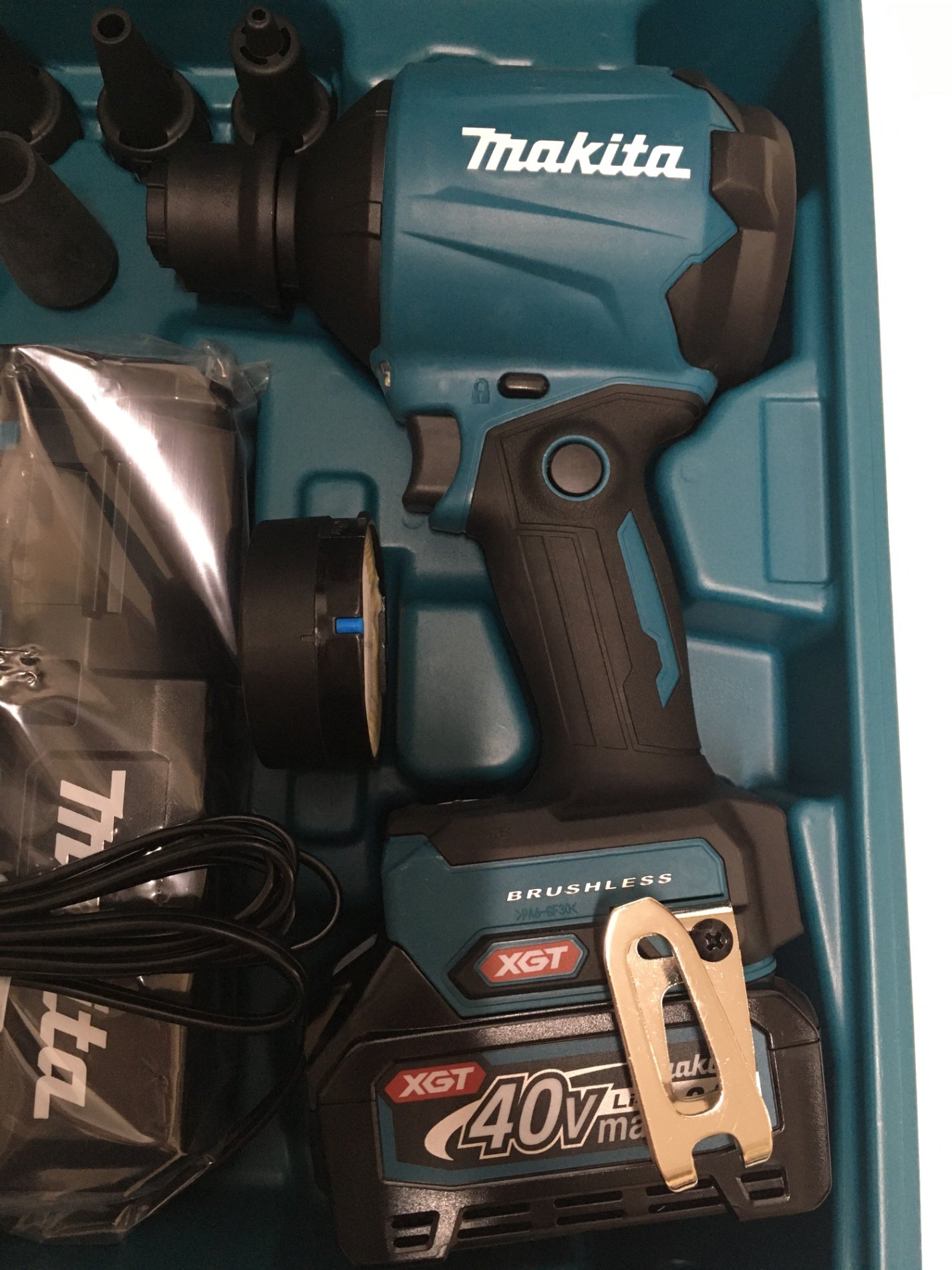 ※送料無料※ マキタ makita 充電式エアダスタ AS001GRD セット品 未使用 囗G