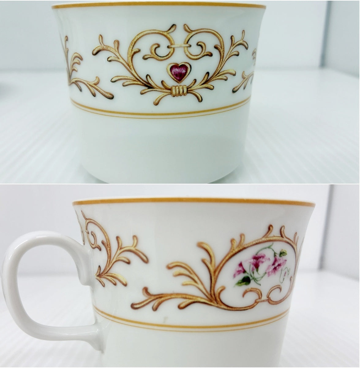 Christian Dior BAROCCO バロッコ カップ＆ソーサー 2客 中古 使用感有り 箱無