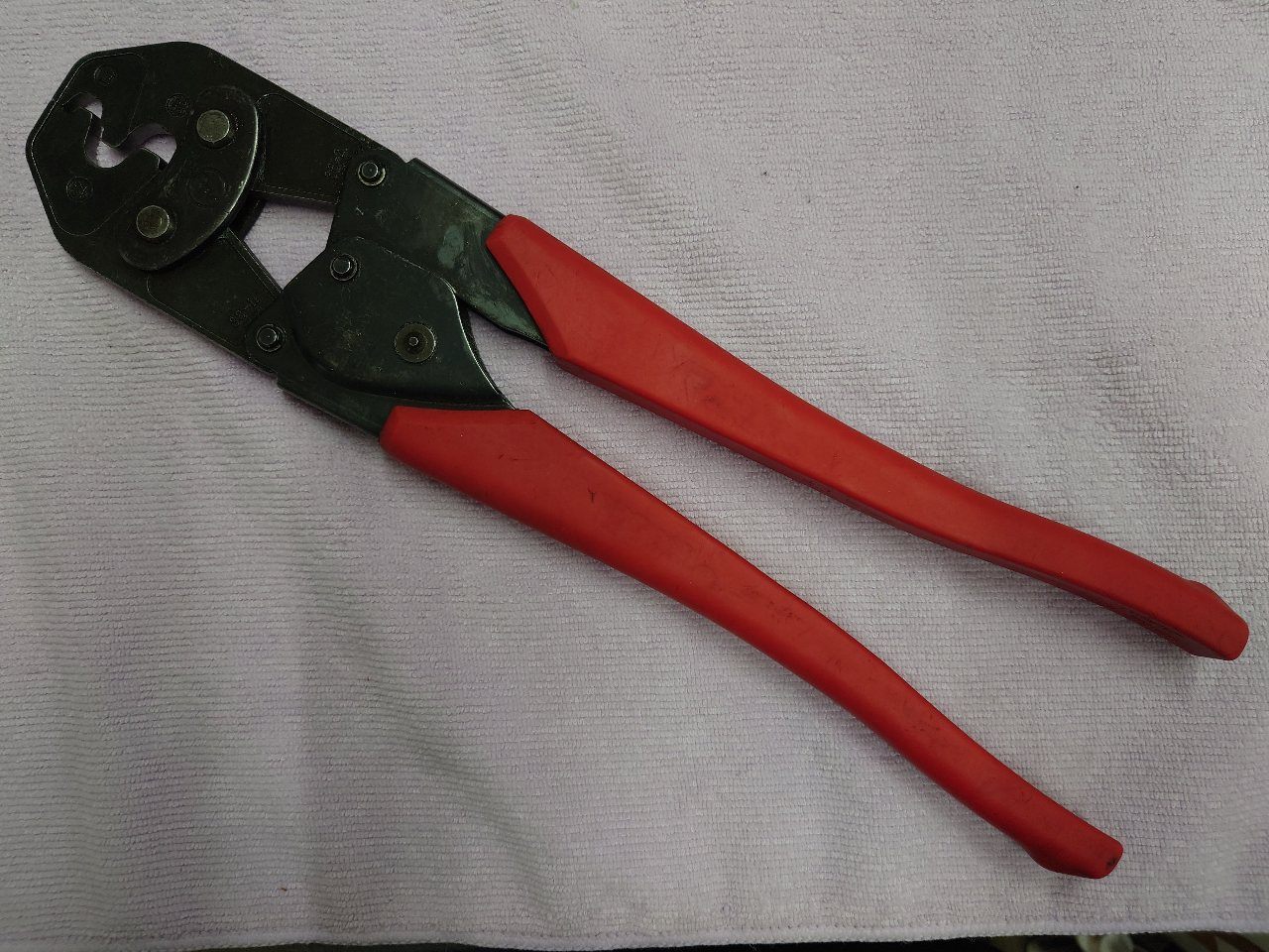 デンサン　ジェフコム　圧着工具　DC-38A　14、22、38m²用　囗T巛