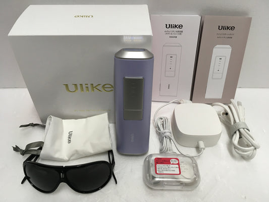 ※送料無料※ Ulike airpro S IPL光美容器 UI045S PP バイオレット 中古 美品 囗G