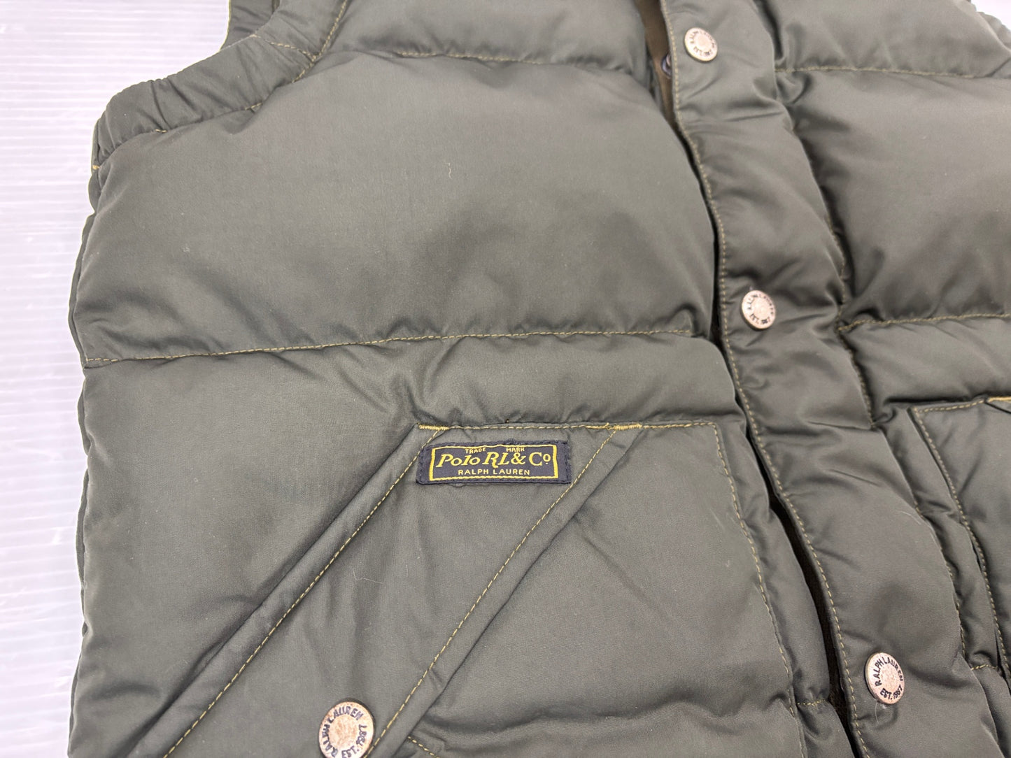 ポロ ラルフローレン ダウンベスト POLO RALPH LAUREN サイズXS