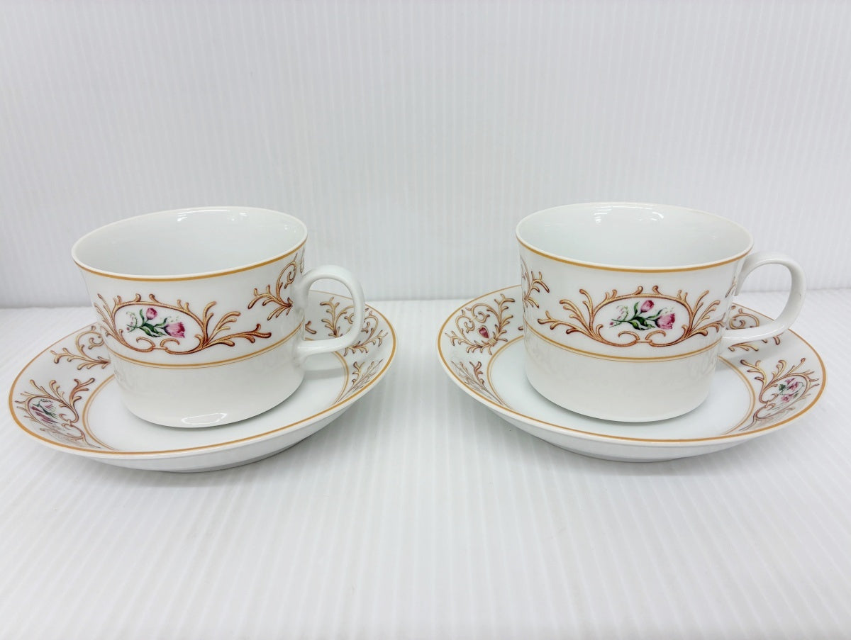 Christian Dior BAROCCO バロッコ カップ＆ソーサー 2客 中古 使用感有り 箱無