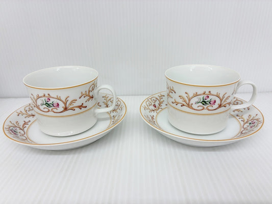 Christian Dior BAROCCO バロッコ カップ＆ソーサー 2客 中古 使用感有り 箱無