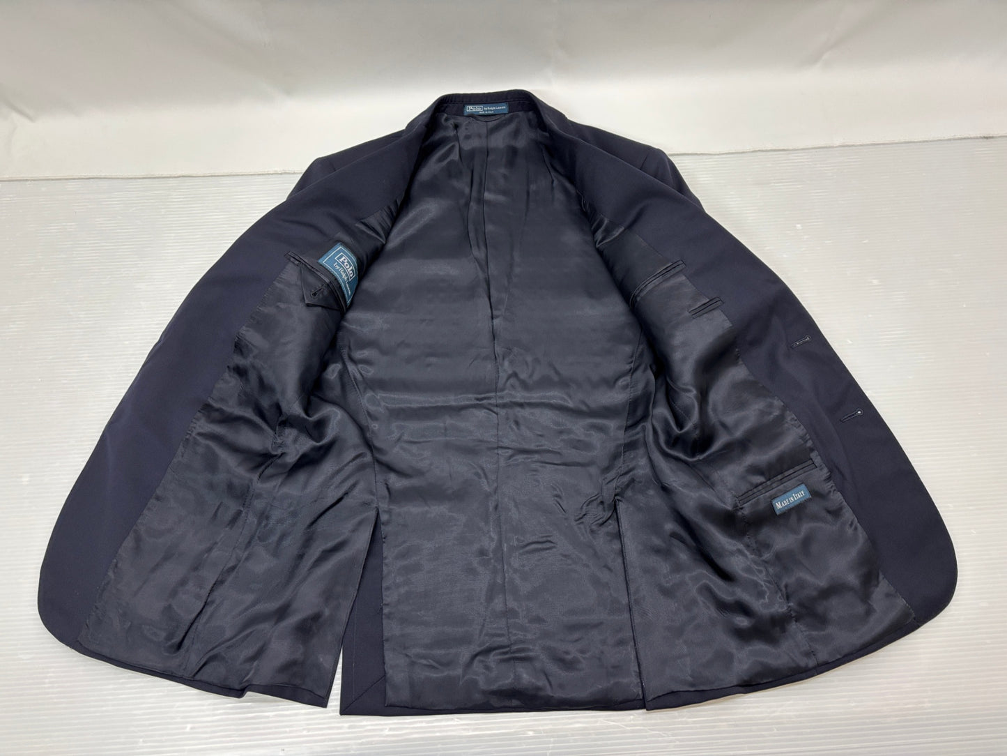 ラルフローレン 銀ボタン テーラードジャケット イタリア製 ブレザー　サイズ36 POLO RALPH LAUREN