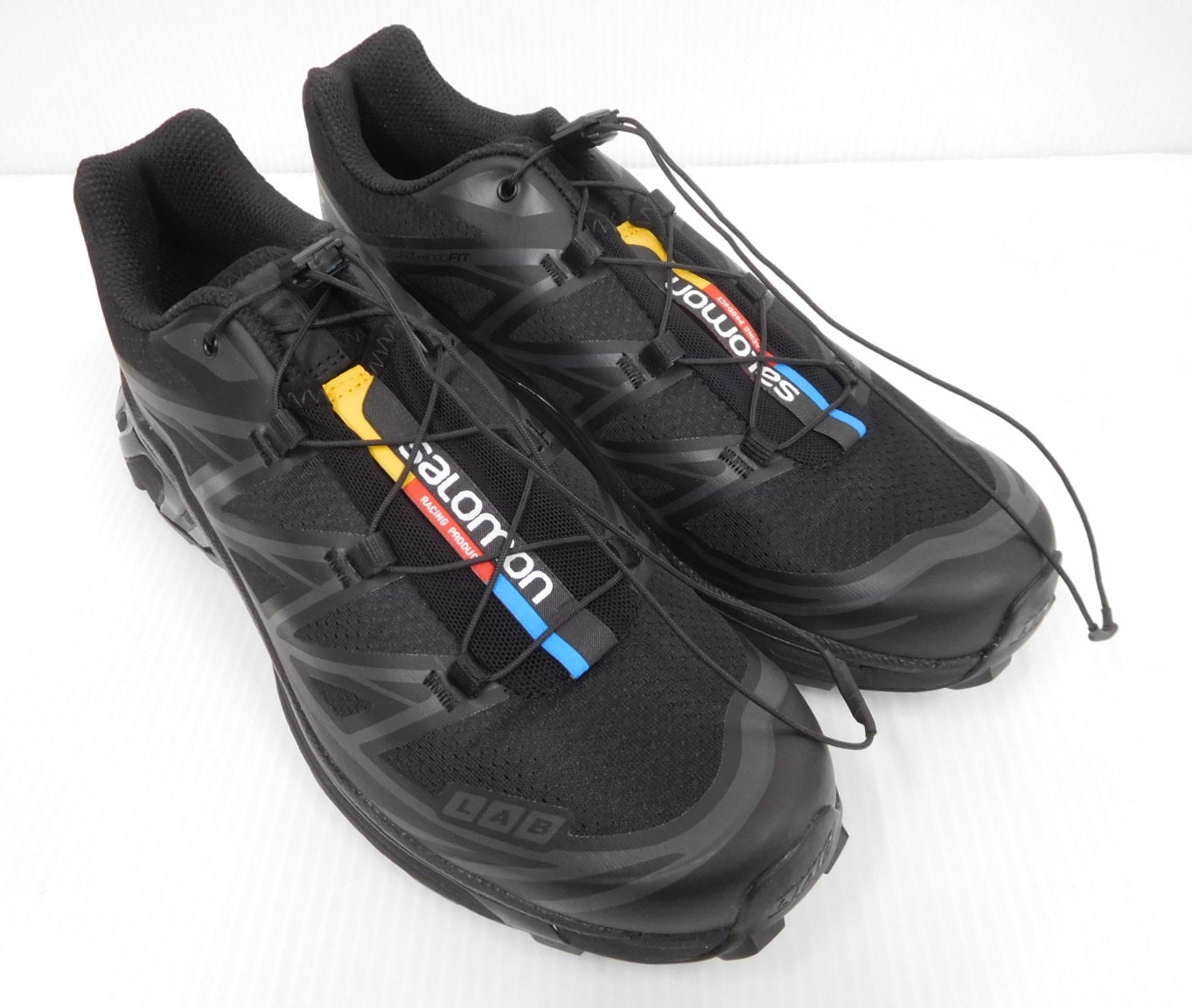 美品！Salomon サロモン メンズスニーカー XT-6 410866 ブラック size:27cm囗T巛