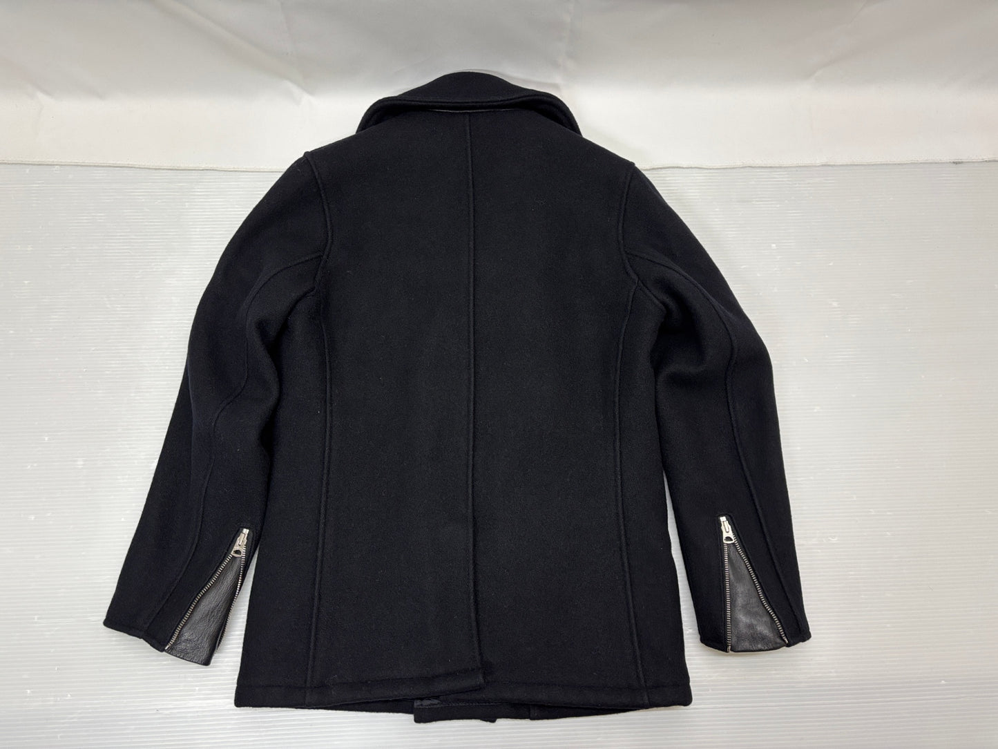 ショット ジップ ピーコート サイズ38 Schot 769 7068 肉厚 ワンスター