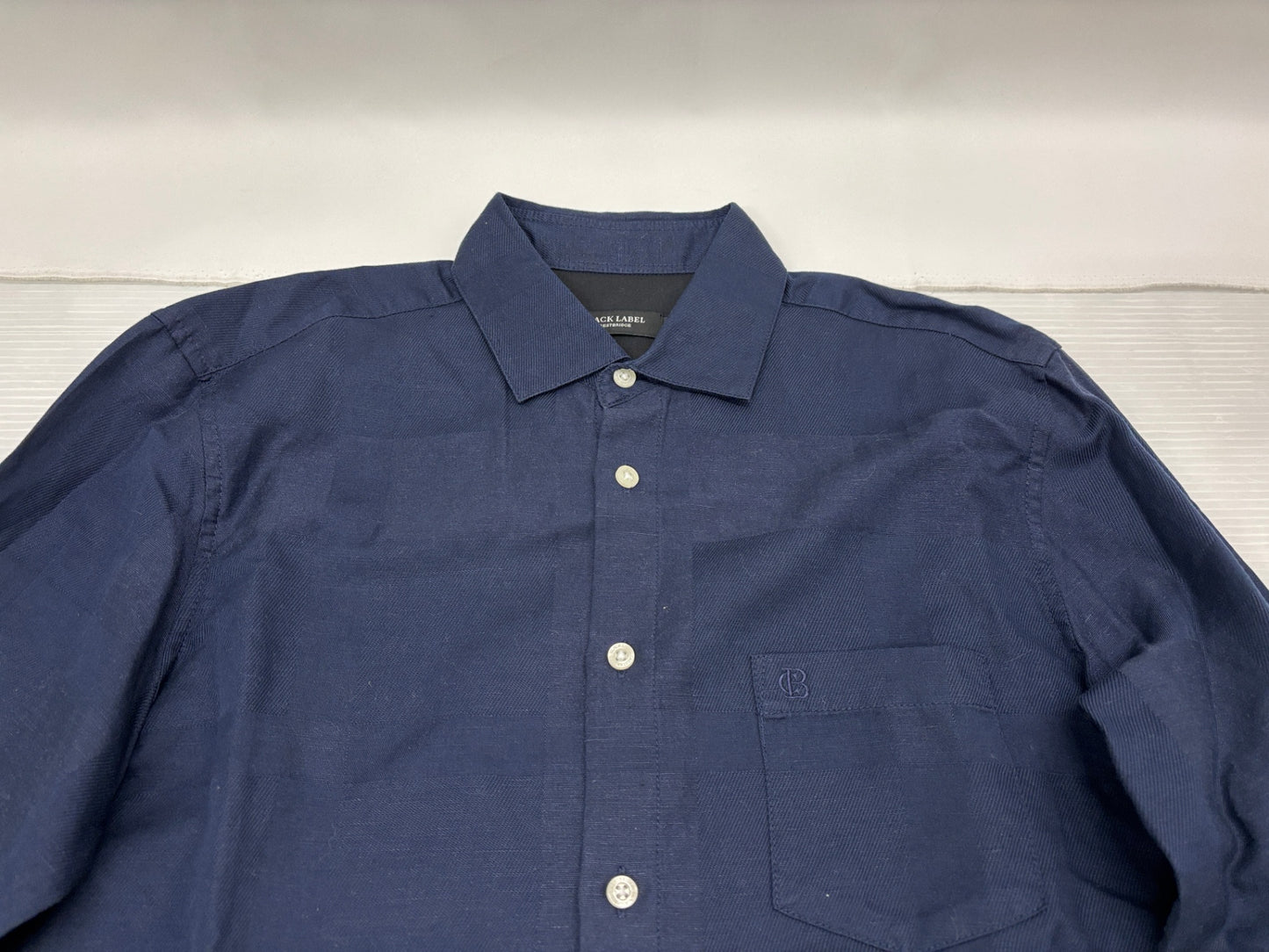 ブラックレーベル クレストブリッジ 長袖 シャツ サイズM BLACK LABEL CRESTBRIDGE