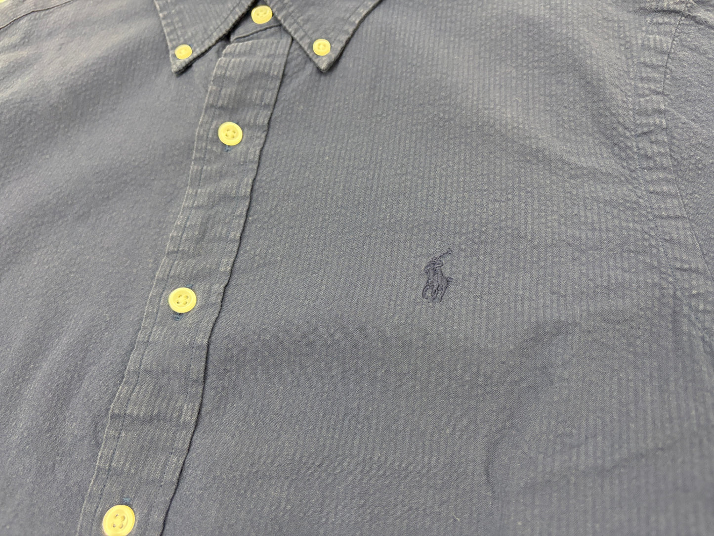 ラルフローレン 半袖シャツ コットン ボタンダウン サイズM POLO RALPH LAUREN