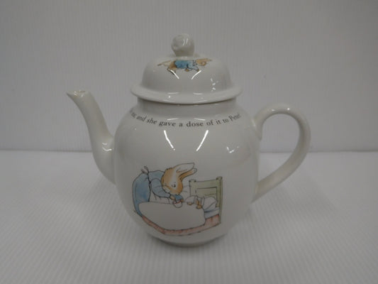 WEDGWOOD ピーターラビット ティーポット 囗T巛