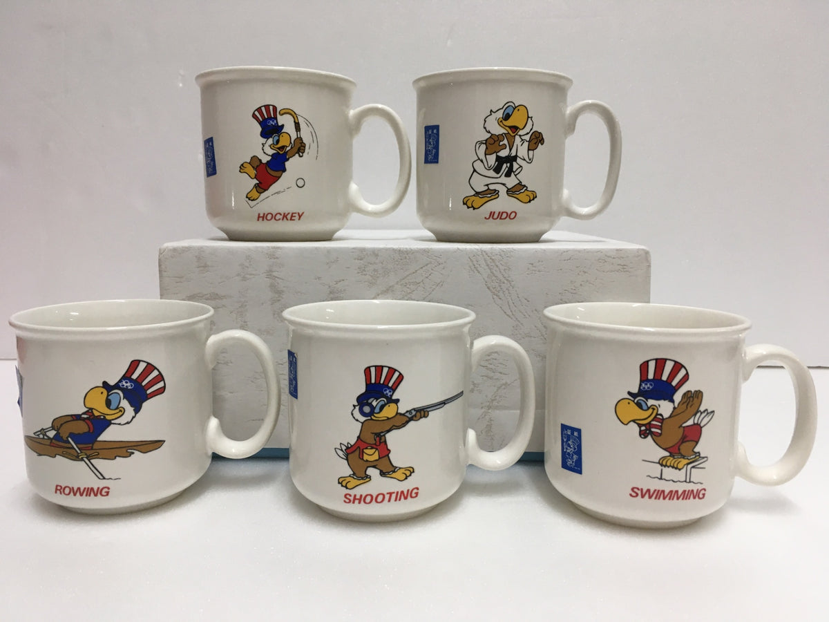 ※送料無料※ 1984 ロス五輪 マクドナルド マグカップ イーグルサム ロサンゼルス オリンピック 25個セット 長期保管 囗G