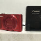 ※送料無料※ Canon Power Shot SX620 HS コンパクトデジタルカメラ レッド ジャンク品 囗G