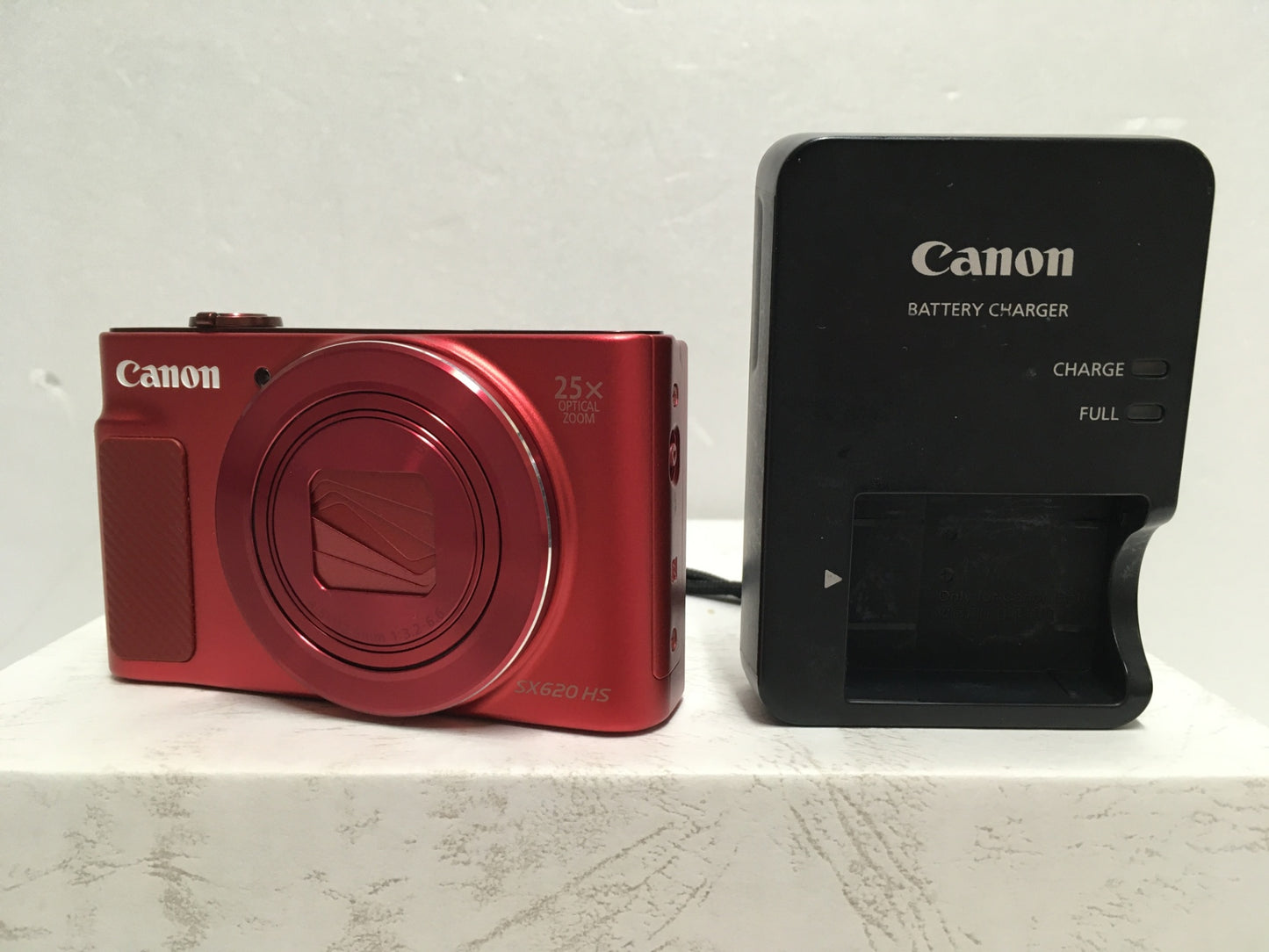 ※送料無料※ Canon Power Shot SX620 HS コンパクトデジタルカメラ レッド ジャンク品 囗G