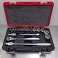 トネ　TONE　ソケットレンチセット　17pcs　12.7sq(1/2)　4130MP　囗T巛