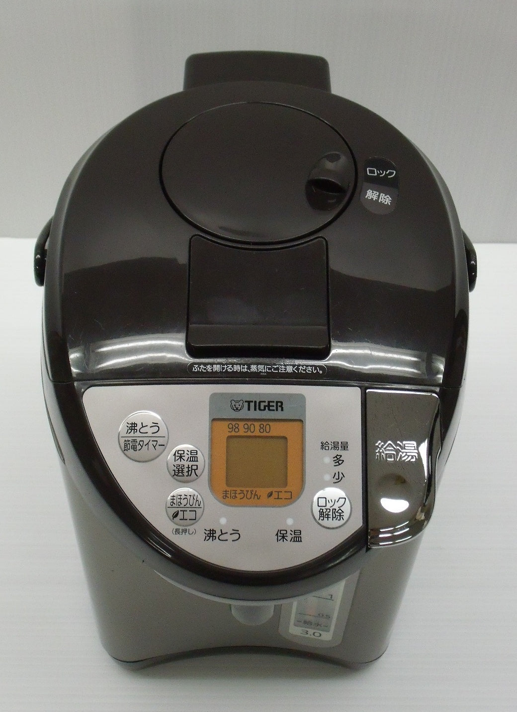送料無料 タイガー 3.0L 蒸気レスVE電気まほうびん とく子さん PIW-A300囗T巛