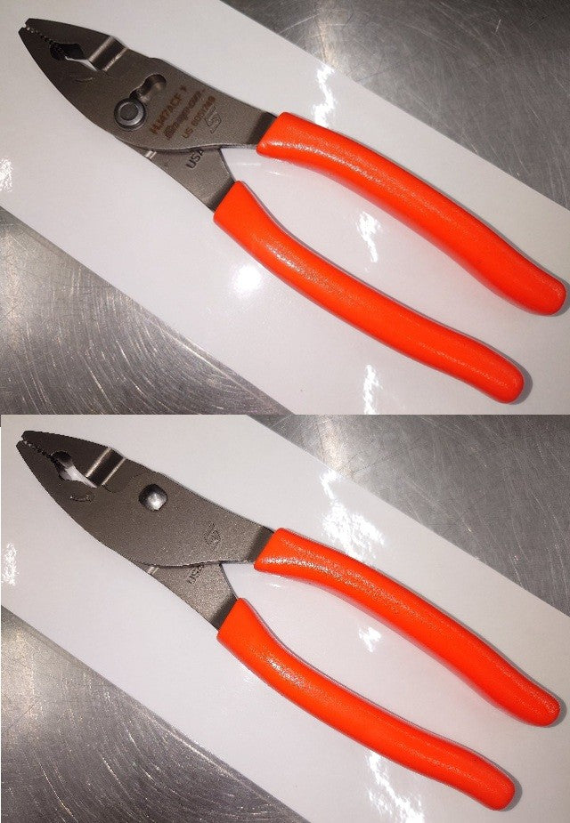 スナップオン　snap-on　スリップジョイントプライヤーセット　PL347ACFO(Orange)　囗T巛