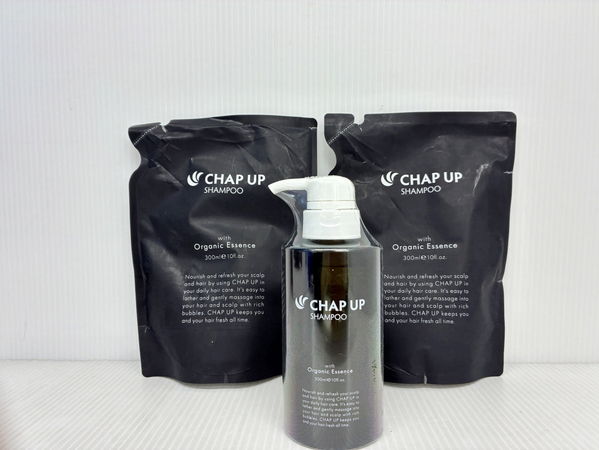 CHAP UP シャンプー02 300ml＋詰め替え用 (300ml×2)