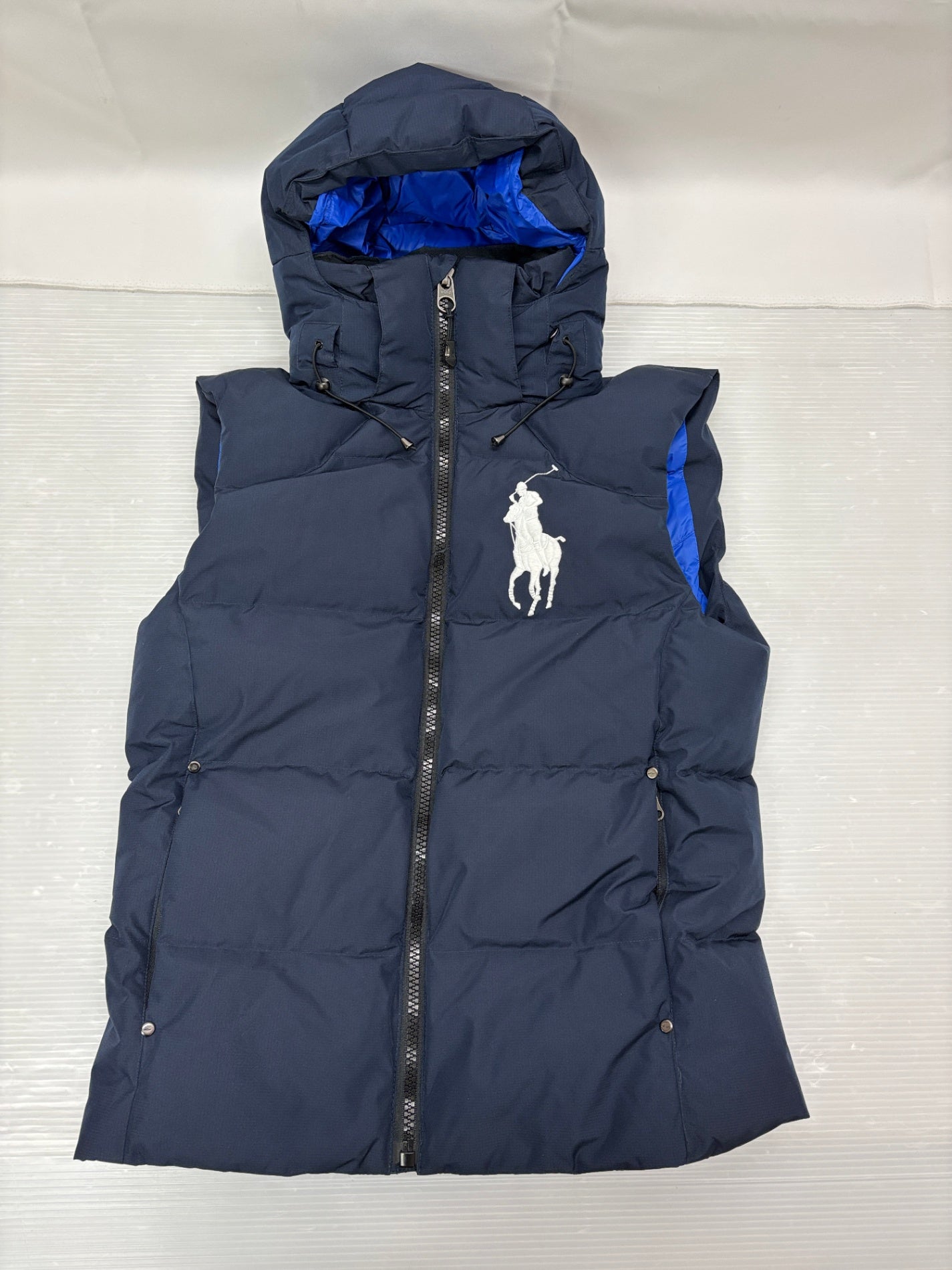 ポロ ラルフローレン ダウンベスト ビッグポニー 刺繍 サイズXS POLO RALPH LAUREN