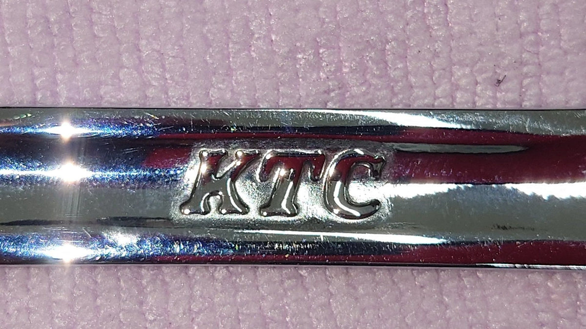 KTC　京都機械工具　ショートラチェットめがねレンチ両頭首振り　MR1S-1417F　囗T巛