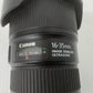 Canon キヤノン 広角ズームレンズ zoom LENZ EF 16-35mm 1:4 L IS USM EW-82 Kenko Pro 1D プロテクター レンズフード