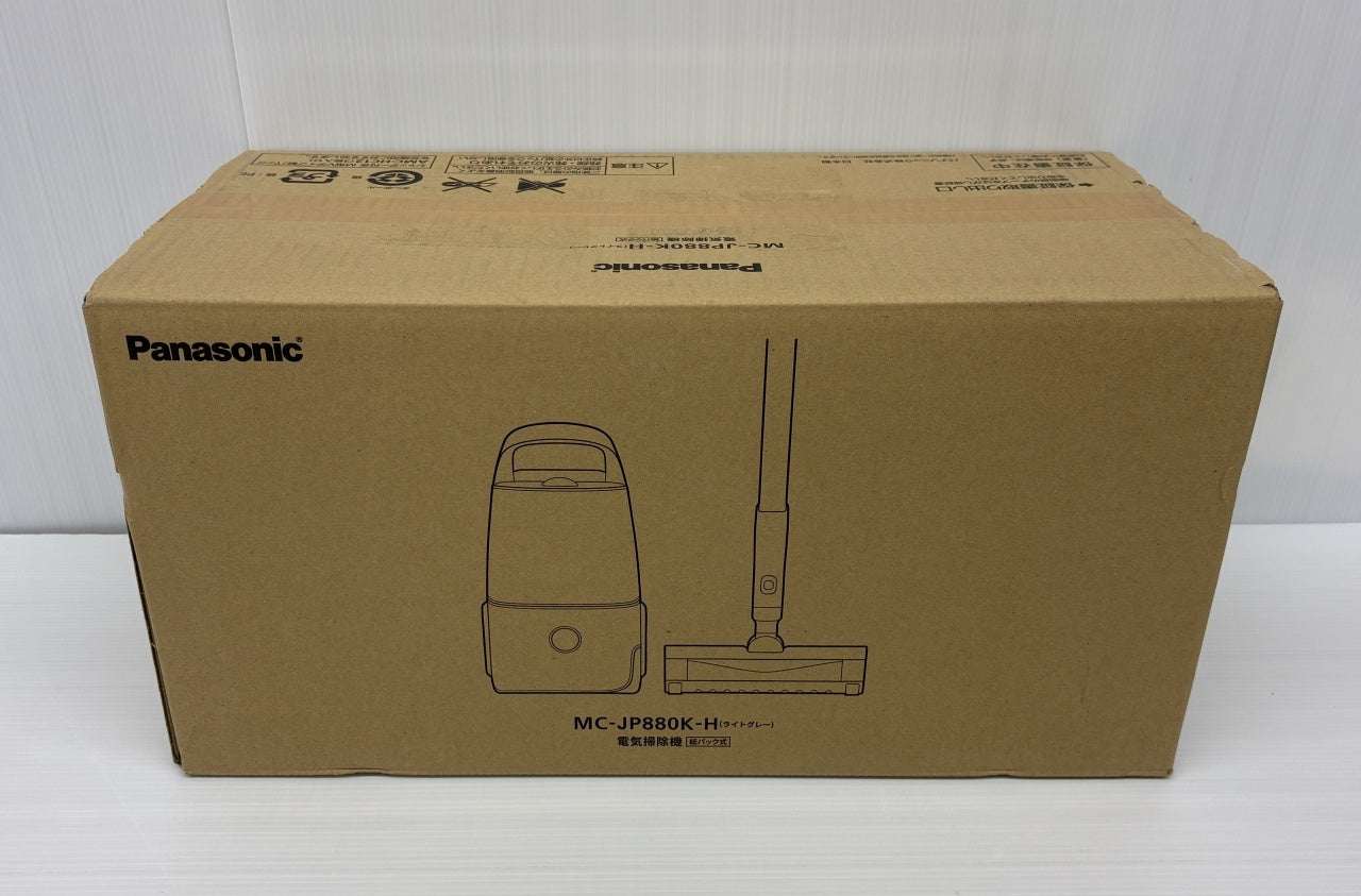 送料無料 未開封！パナソニック 紙パック式キャニスター掃除機 MC-JP880K-H囗T巛