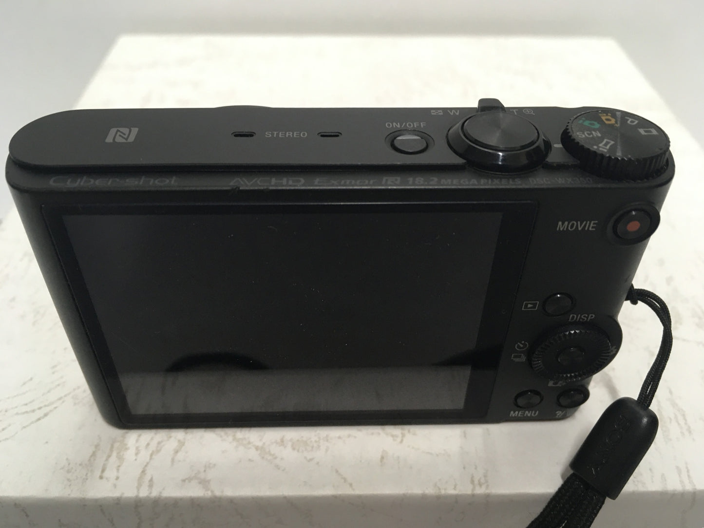 ※送料無料※ SONY Cyber-shot DSC-WX350 コンパクトデジタルカメラ ブラック ジャンク品 囗G