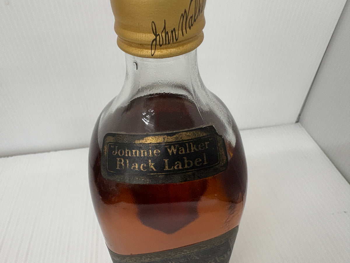 【未開栓 古酒】ジョニーウォーカー ブラックラベル EXTRA SPECIAL 金キャップ 旧ボトル 香港向け