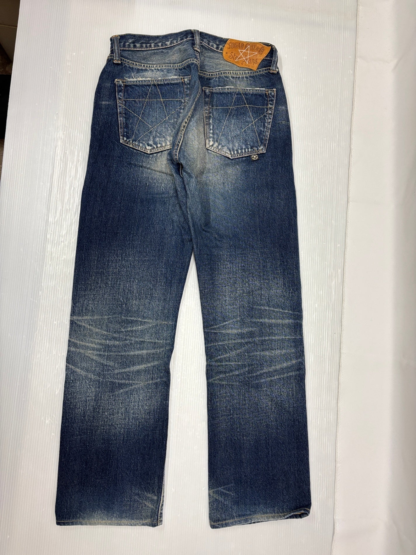 シュガーケーン SC40065H USED加工 デニムパンツ W32 スター ジーンズ 東洋エンタープライズ TOYO SUGAR CANE STAR JEANS