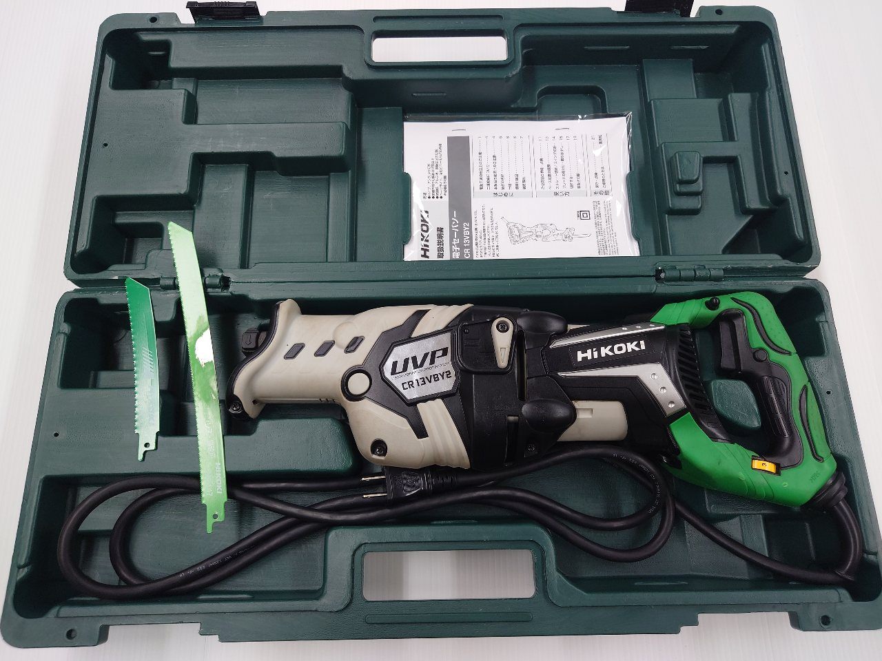 HiKOKI　130ｯmセーバーソー　CR13VBY2　動作品　囗T巛