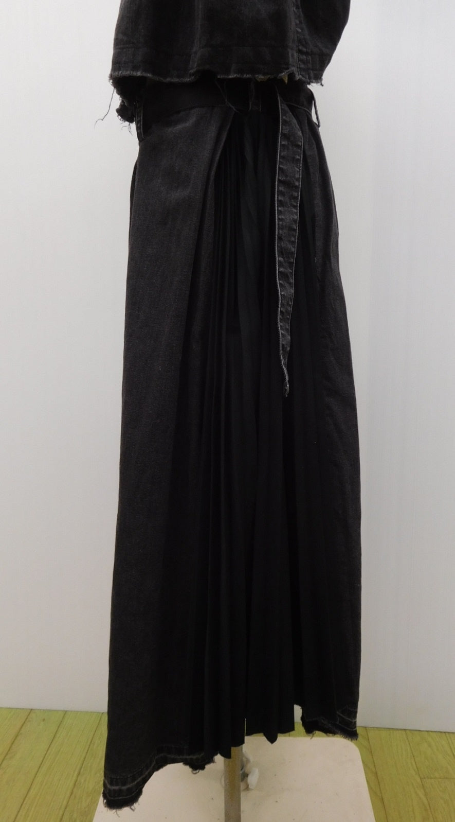 Sacai サカイ ワンピース 20-04930 ブラック コットン100％ 日本製 size:3 中古囗T巛