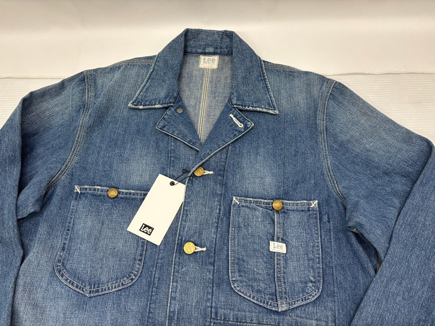 Lee LT0584 カバーオール 美品 LOCO JACKET リー ロコ デニム ジャケット USED加工 サイズL