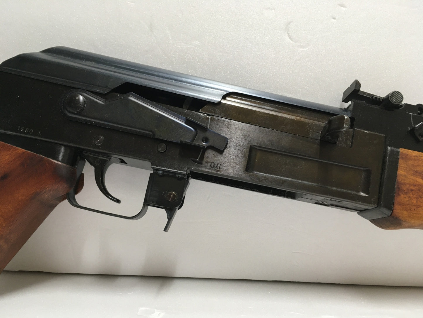※送料無料※ HUDSON ハドソン AK-47 アサルトライフル 金属製モデルガン SMG刻印 未発火 長期保管 ジャンク品 囗G
