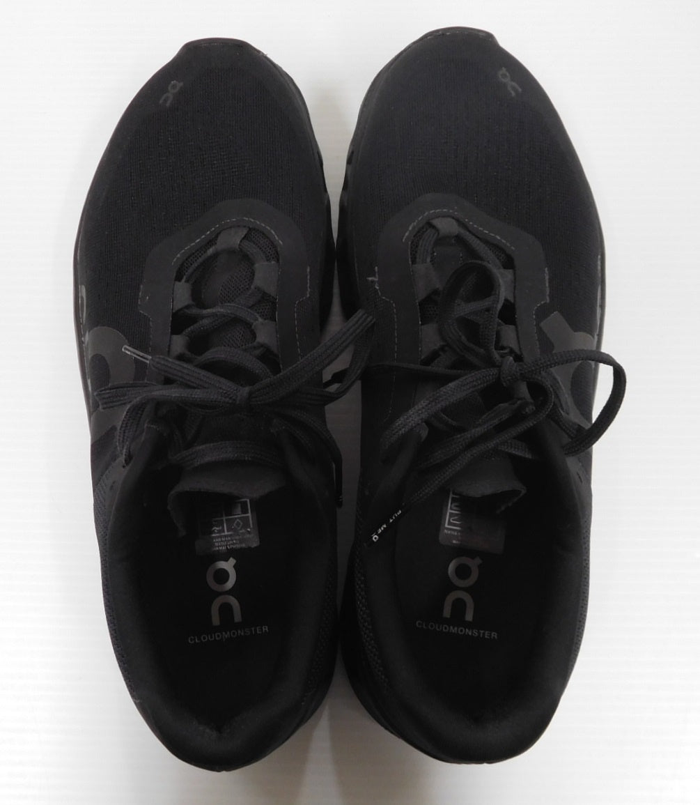 ON  CLOUDMONSTER オン クラウドモンスター ランニングシューズ 61.99025 ブラック size:27.5cm 中古囗T巛